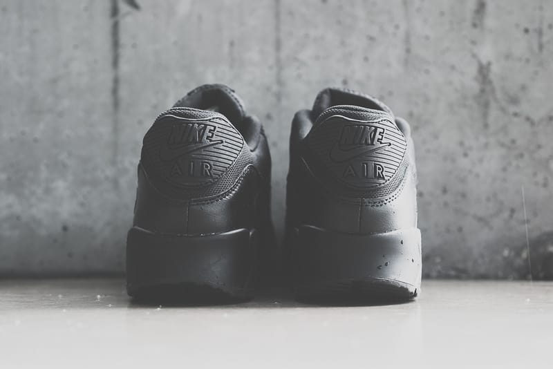 Nike air max on sale 90 essential leather black