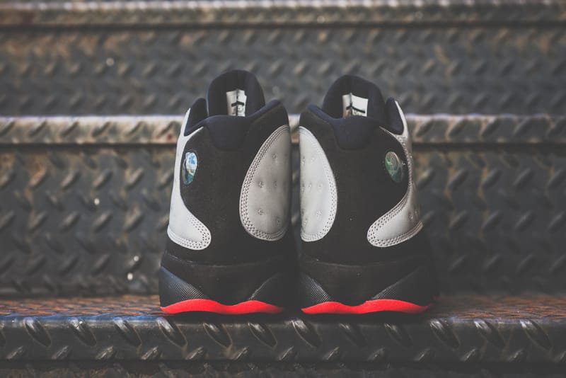 Jordan 13 reflective on sale black