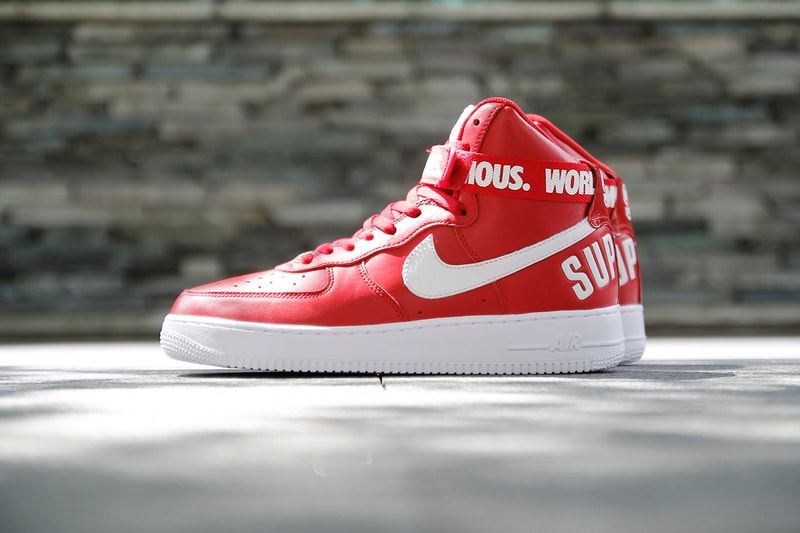 A Closer Look at the Supreme x Nike 2014 Fall/Winter Air Force 1 