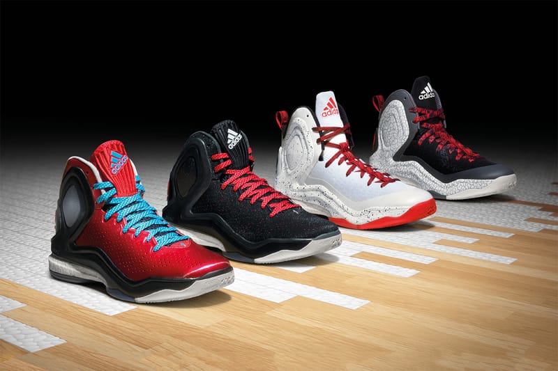 Adidas d rose store 5 red