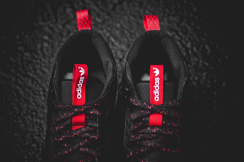 adidas Originals ZX Casual Mid Black/Red | Hypebeast