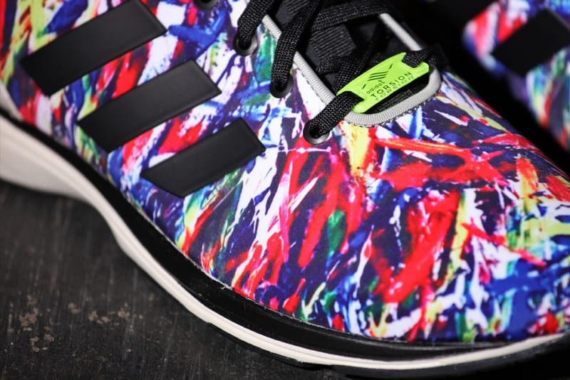 Adidas zx clearance flux multicolor online