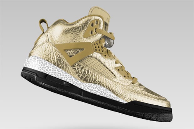 Jordan store spizike gold