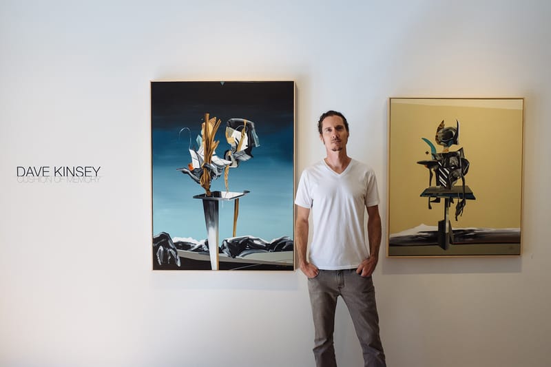 Dave Kinsey “Cushion of Memory” Exhibition @ Library Street