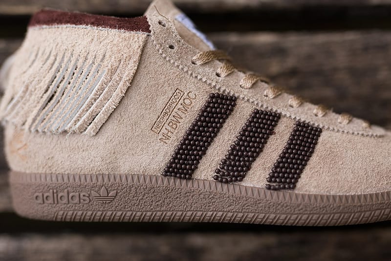 NEIGHBORHOOD x adidas Originals BW Moc Beige/Brown | Hypebeast