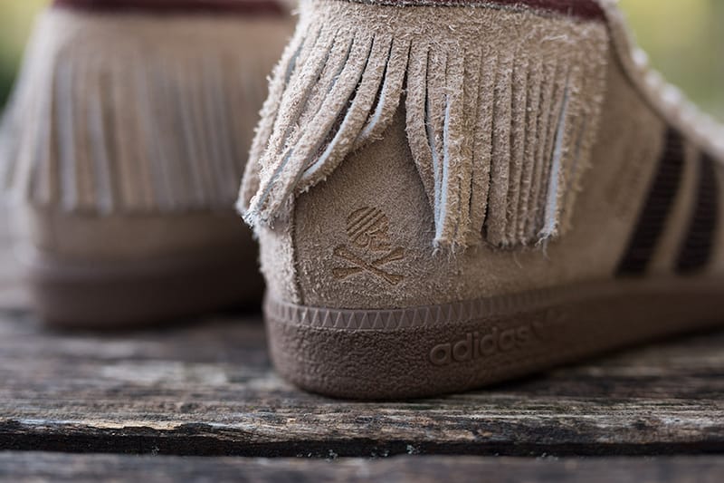 NEIGHBORHOOD x adidas Originals BW Moc Beige/Brown | Hypebeast