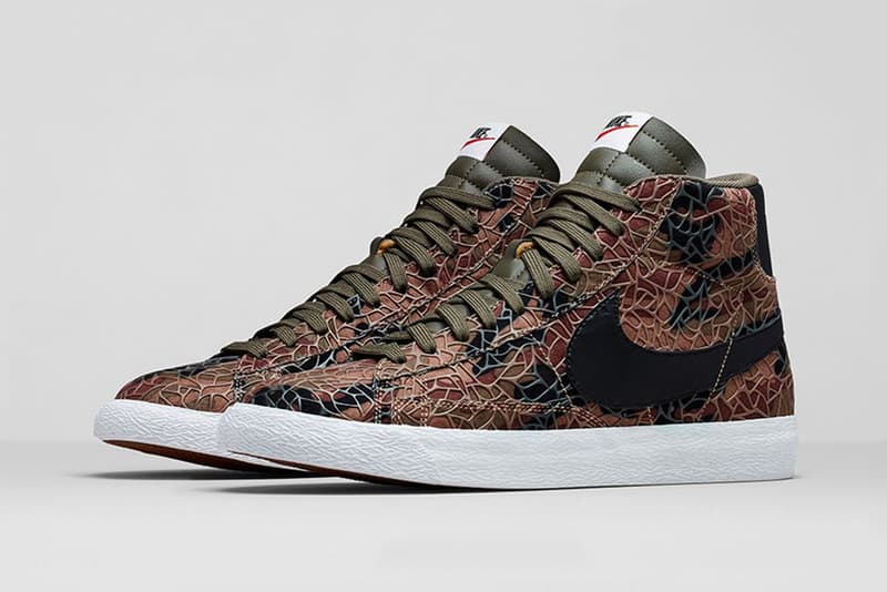 nike blazer mid premium vintage pink