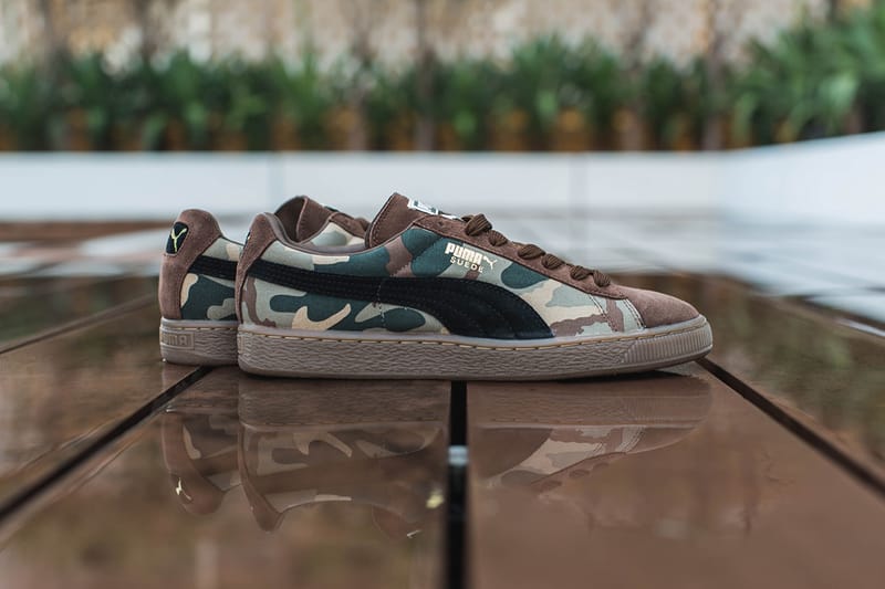 Puma camouflage deals sneakers