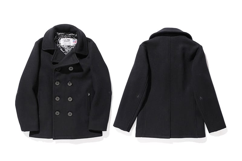 Stussy x Schott 2014 Fall Pea Coat | Hypebeast