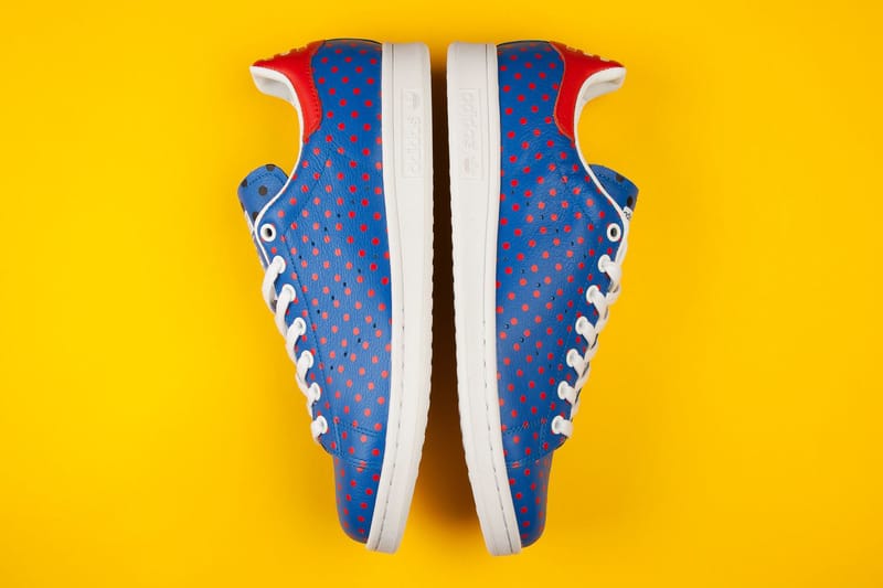 Pharrell x adidas originals top stan smith polka dot collection