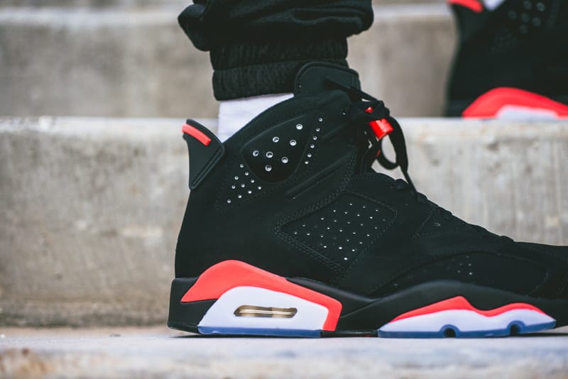 Air jordan vi black hot sale infrared