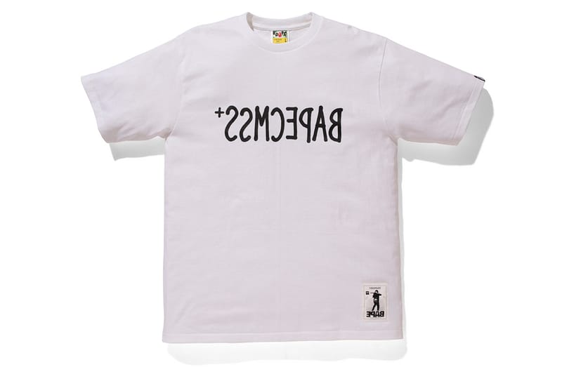 A BATHING APE　Tシャツ A BATHING APE® ロゴ Tシャツ | グレー | FARFETCH JP