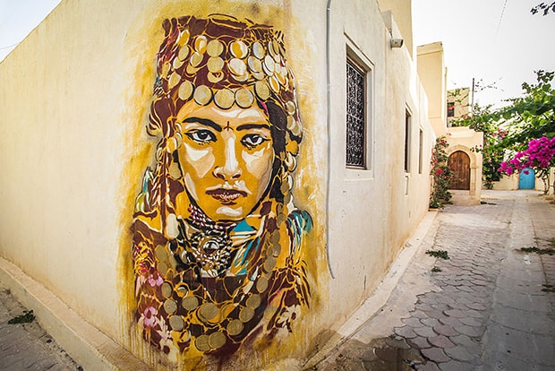Проект «Джербахуд» превращает тунисскую деревню в художественный музей под открытым небом
