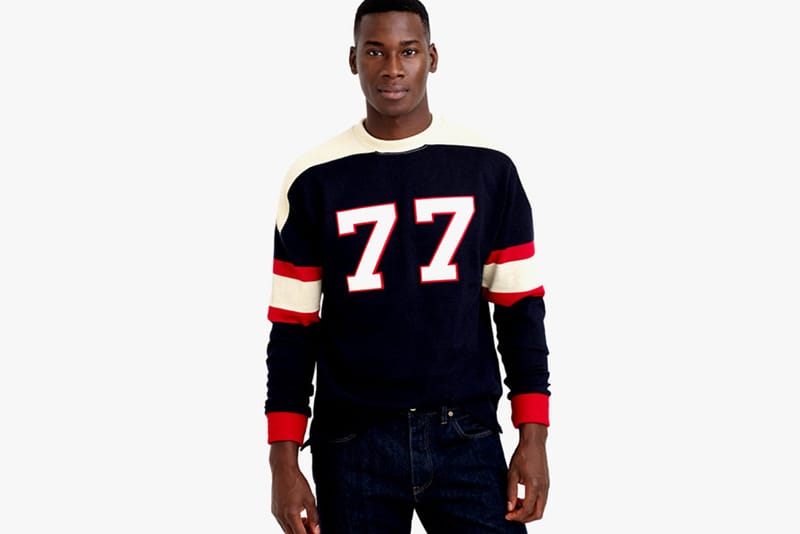 Ebbets Field Flannels for J.Crew Authentic Football Jerseys