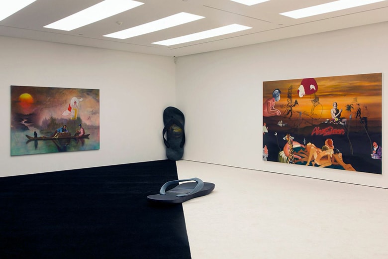 Выставка Фридриха Куната «Земля для ублюдков» в галерее White Cube, Гонконг.