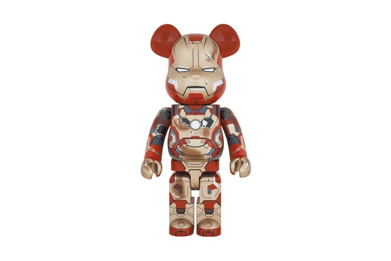 Marvel x Medicom Toy 1000% Iron Man Mark XLII Damage Version | Hypebeast