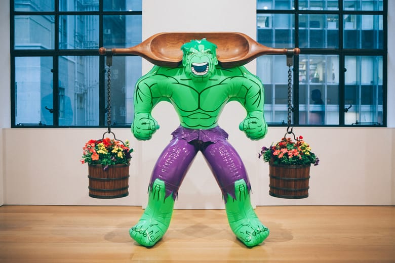 Jeff Koons “Hulk Elvis” Exhibition at Gagosian Gallery Hong Kong