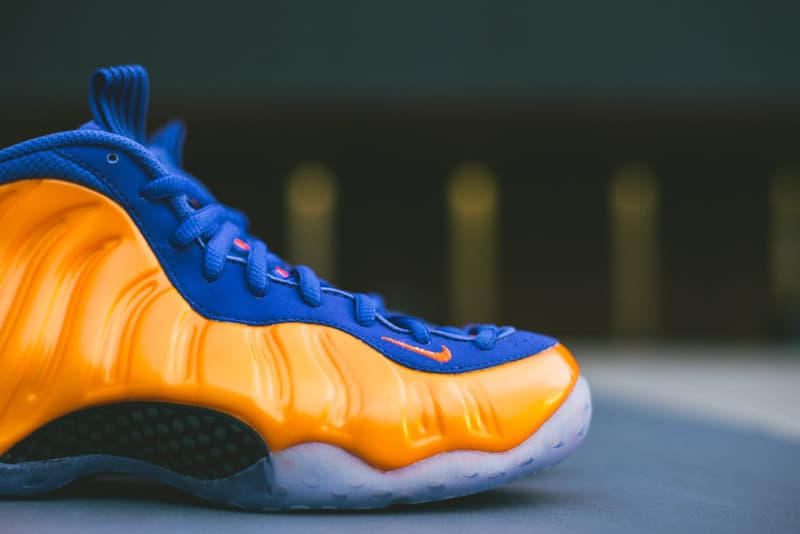 nike air foamposite knicks