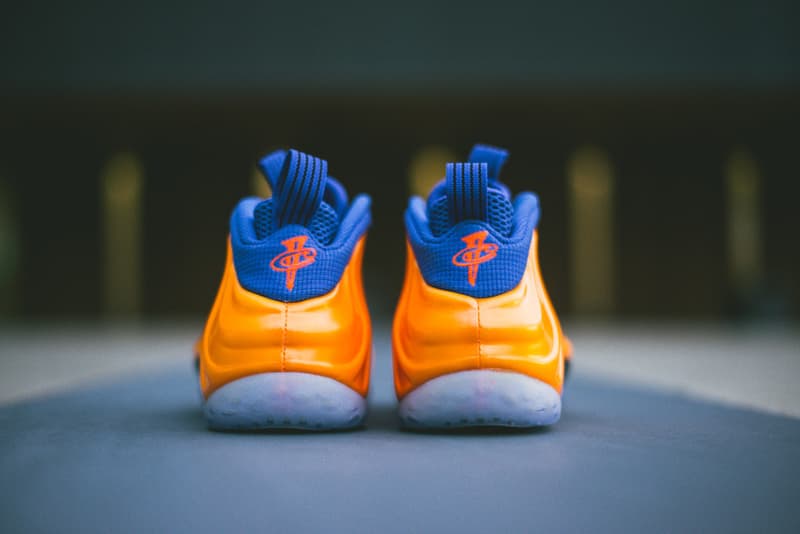 nike air foamposite knicks