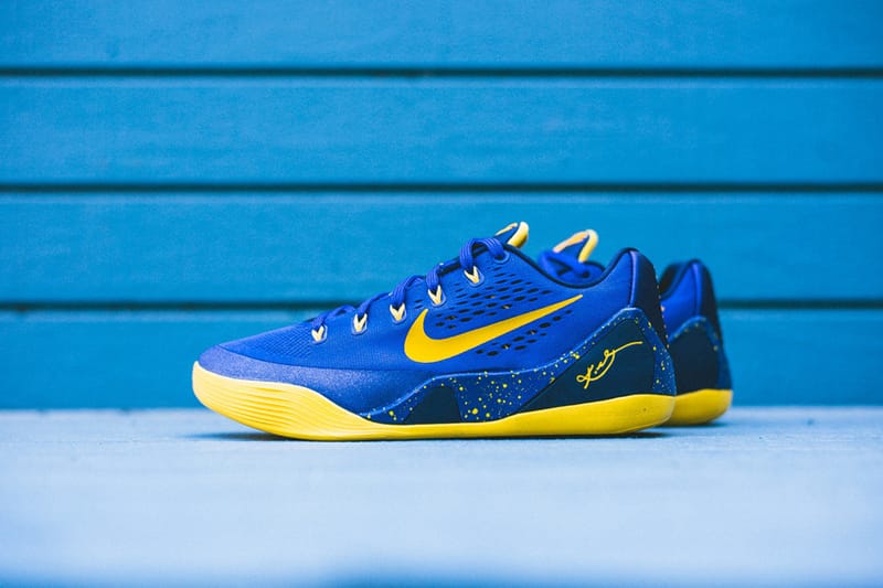 Nike Kobe 9 Gym Blue/University Gold | Hypebeast