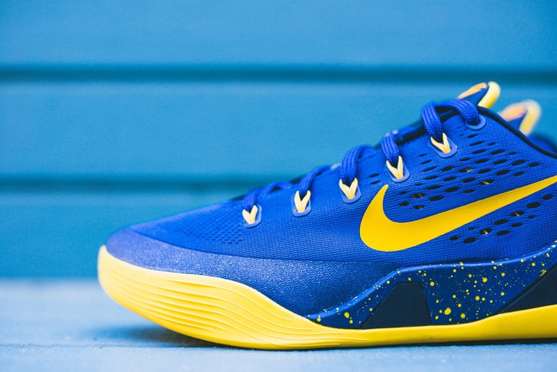 Nike Kobe 9 Gym Blue/University Gold | Hypebeast