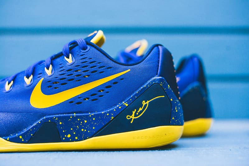 kobe shoes blue and gold