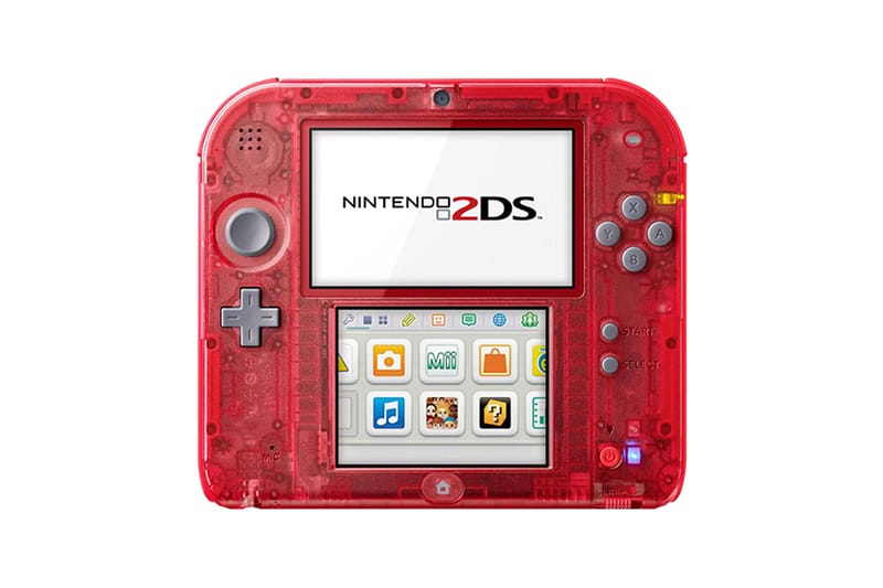 Nintendo Unveils Crystal Red and Crystal Blue 2DS Systems | Hypebeast
