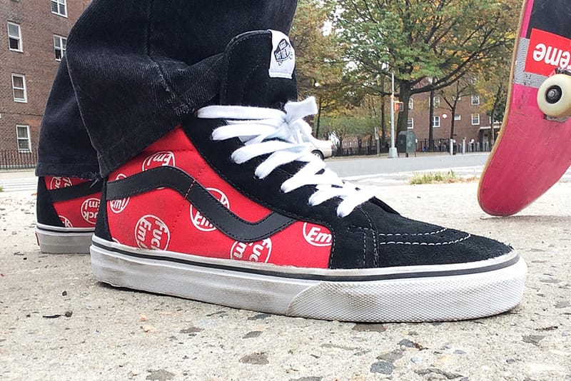 Supreme 2025 vans 2014