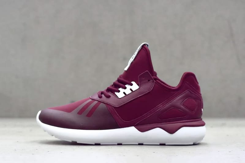 Adidas tubular runner maroon online