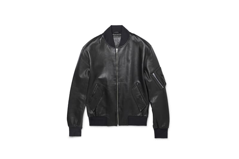 McQ by Alexander McQueen 2014 Fall/Winter Leather Bomber Jacket | Hypebeast