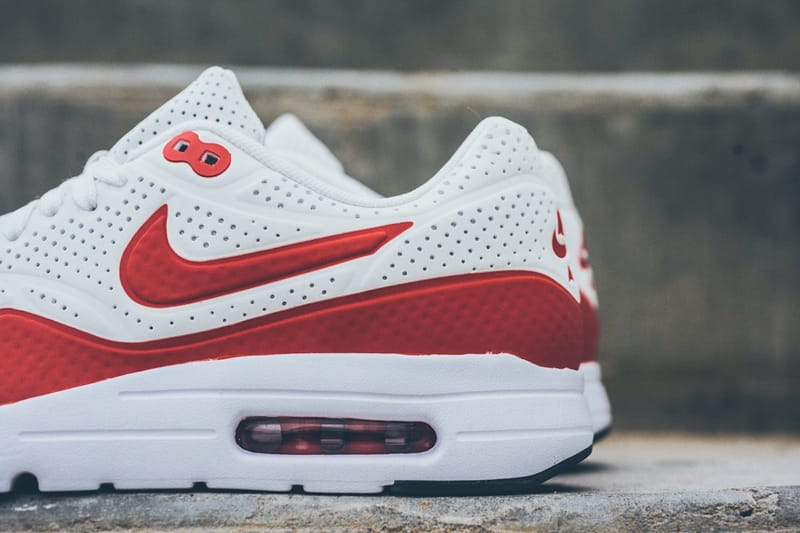 Nike Air Max 1 Ultra Moire WhiteChallenge Red | HYPEBEAST Nike Air Max 1 Ultra Moire WhiteChallenge Red | HYPEBEAST