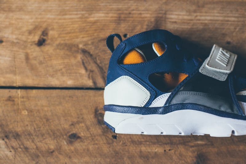 Nike Air Trainer Huarache Premium Midnight Navy Ginger Hypebeast