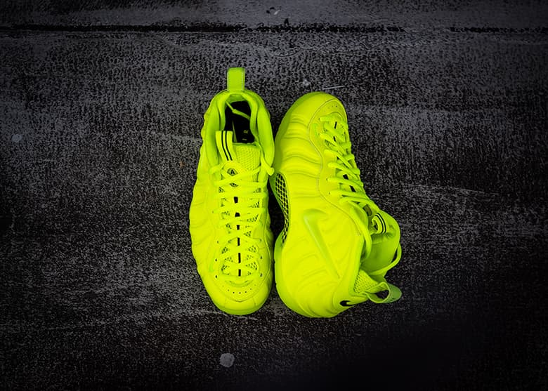 volt and black foamposite