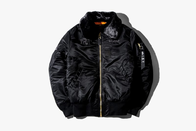 2002年春 美品 Mサイズ Stussy ALPHA B-15 WORLD WIDE JKT - 通販