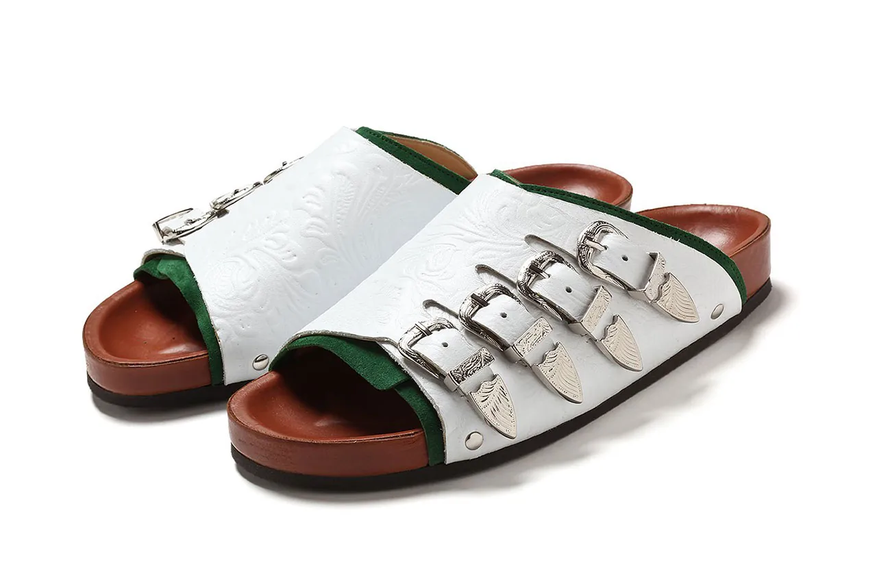 TOGA PULLA SHOE Embossed Sandal | Hypebeast