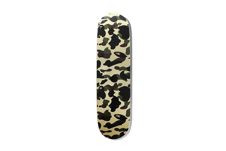 A Bathing Ape 1ST CAMO Skateboard | Hypebeast