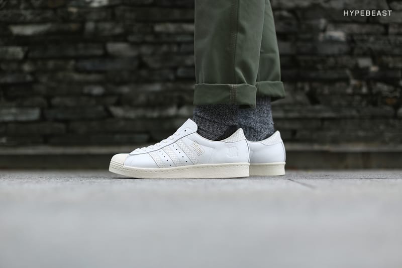 Adidas consortium x undefeated shop superstar 80s '10th anniversary pack'