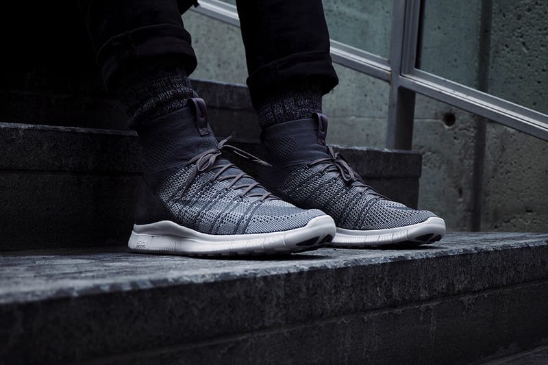 A First Look at the Nike Free Flyknit Mercurial SP “Dark Grey” | Hypebeast