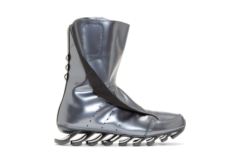 adidas by Rick Owens Gunmetal Edition Springblade High Boots