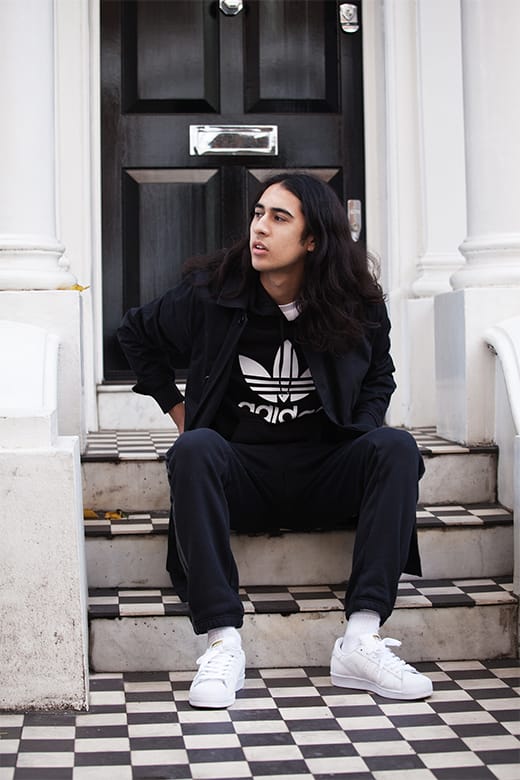 Adidas superstar 2025 black lookbook