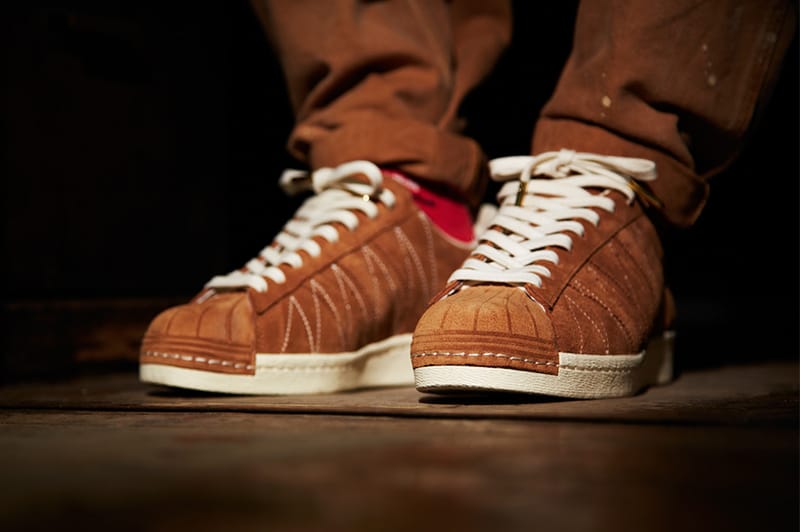 Neighborhood x adidas superstar shop 80s consortium 10th anniversary