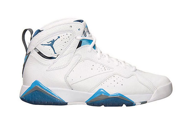 Jordan 7 blue outlet white