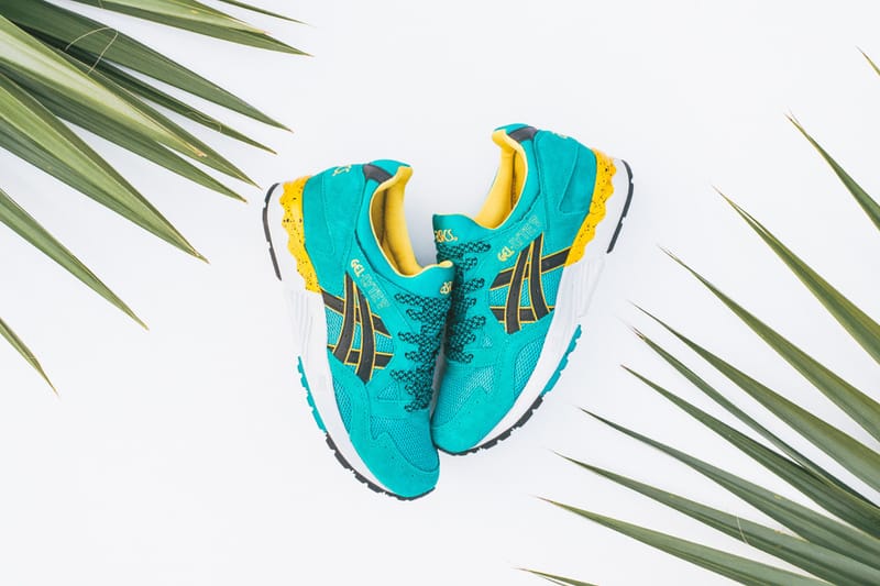 Asics gel lyte tropical cheap green