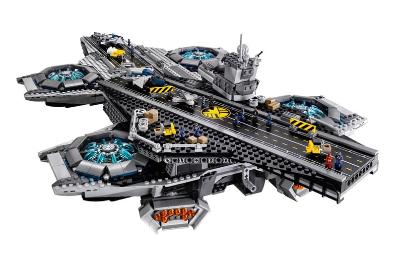 A First Look at LEGO's Avengers' S.H.I.E.L.D. Helicarrier Set | Hypebeast