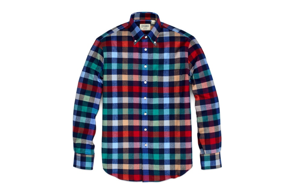 Gitman Bros. x Jack Spade Winter Flannel Shirts Capsule Collection