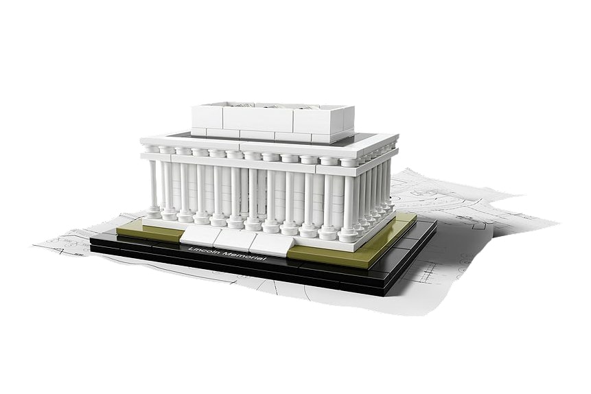 LEGO Architecture Мемориал Линкольна