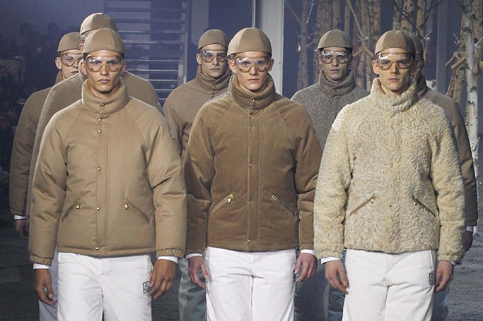Moncler gamme bleu 2015 Outlet