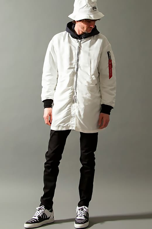 monkey time x Alpha Industries 2015 Spring/Summer Long MA-1