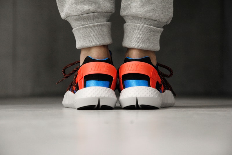 nike huarache cyan