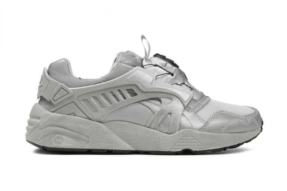 puma disc blaze on feet